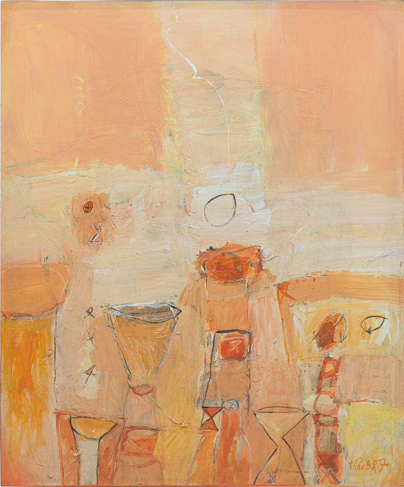 old space | 1997 | arylic on canvas | 85 x 70 cm